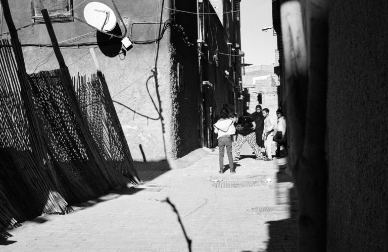 A photo of a children playing outside